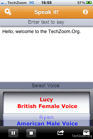 Get Text to Speech with Speak it App on iPhone, iPad and iPod Touch 