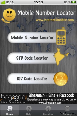 Mobile Number Locator app (compatible with iPhone, iPod touch and iPad) Mobile Number Locator app (compatible with iPhone, iPod touch and iPad)