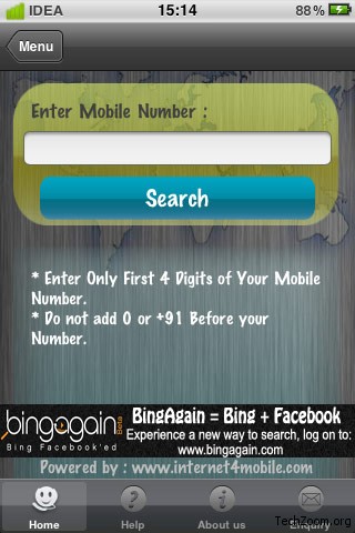 Mobile Number Locator app (compatible with iPhone, iPod touch and iPad) Mobile Number Locator app (compatible with iPhone, iPod touch and iPad)
