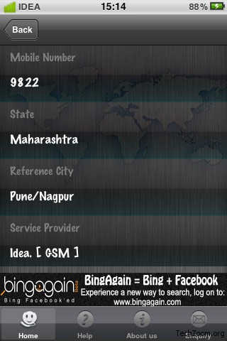Mobile Number Locator app (compatible with iPhone, iPod touch and iPad) Mobile Number Locator app (compatible with iPhone, iPod touch and iPad)