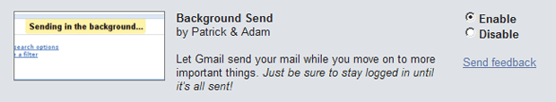 New Gmail Feature: Send Emails in Background New Gmail Feature: Send Emails in Background