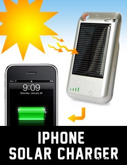 New: iPhone Solar Charger – Sleek, Handy and Very Useful for 3G, 3GS Surge: iPhone Solar Charger - Sleek, Handy and Very Useful for 3G & 3GS