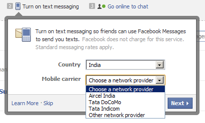 Facebook: New Message System with Chat History, Text Messaging and Facebook E-mail 