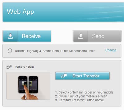 Hoccer Fun: Use Slide, Throw Gestures To Transfer Files Between iPhone, Android and Computer 
