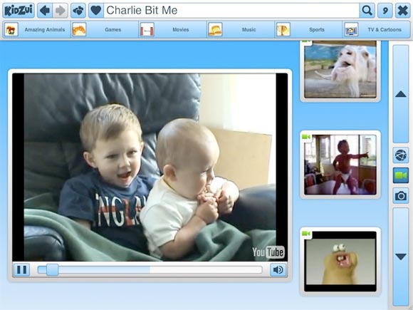 Internet for Kids: KidZui Browser with Special Content and Parental Control