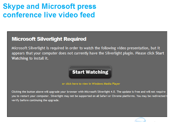 Official: It is Microsoft Skype from today onwards!  