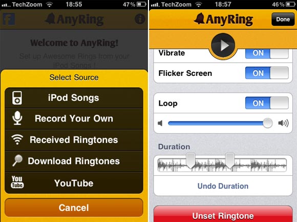 New AnyRing brings more features for Custom Ringtone, SMS, Email Tone to New AnyRing brings more features for Custom Ringtone, SMS, Email Tone to Jailbroken iPhone