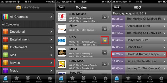 Get Indian TV Programme Guide on iPhone, iPod, iPad, Android for Free!
