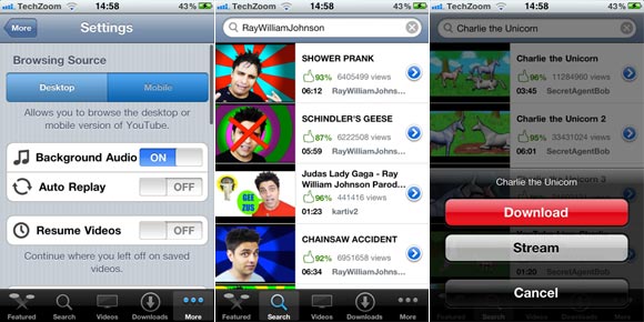 MyTube: Download YouTube videos on iPhone, iPod & iPad (Jailbreak Tweak)