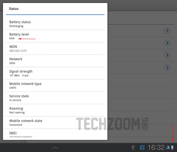 USB charging works on Samsung Galaxy Tab GT-P7500 (Proof) USB charging works on Samsung Galaxy Tab GT-P7500 (Proof)