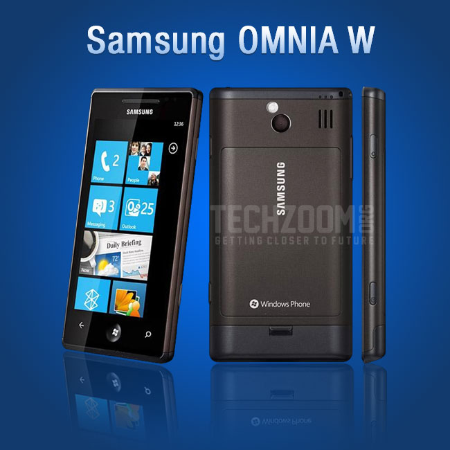 Samsung OMNIA W I8350 - Review, Specs and Price Samsung OMNIA W I8350 - Review, Specs and Price
