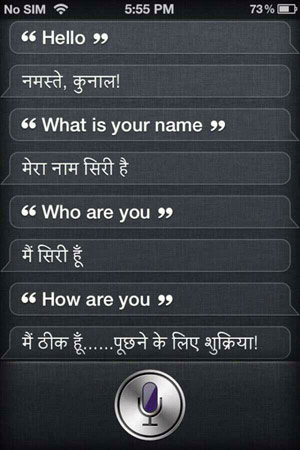 Siri can speak in Hindi & Russian! Thanks to hard-working Devs