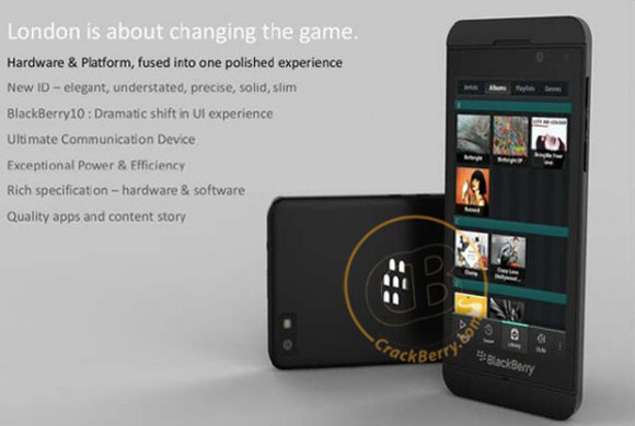 BlackBerry L-Series Touch Phone with OS 10 BlackBerry L-Series Touch Phone with OS 10