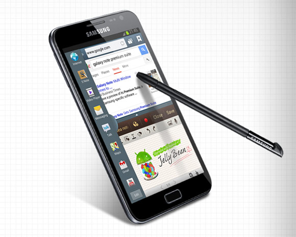 Samsung Galaxy Note-1 N7000 will get Jelly Bean 4.1 Premium Suite Upgrade