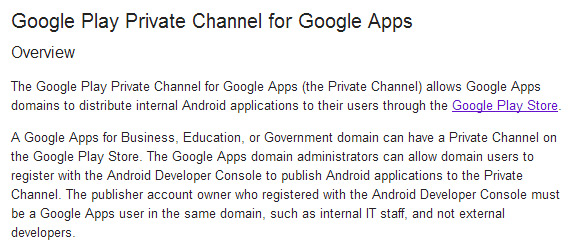Google silently pushes private Android Play Stores Google silently pushes private Android Play Stores