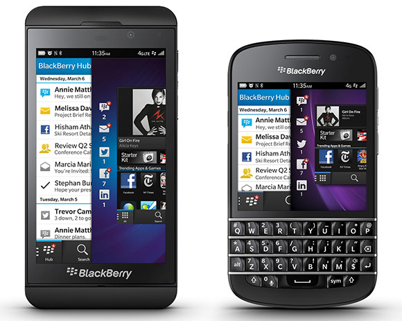 BB10 OS, Z10 & Q10 to Release in India on February 25