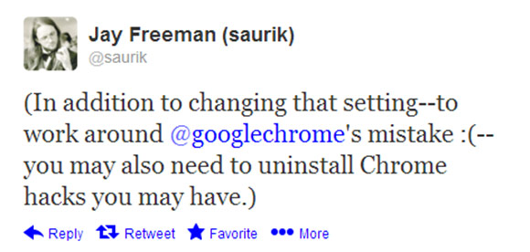 Latest Google Chrome on iOS Crashes on Jailbroken Devices if Crash Reporting is Disabled