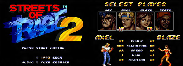 Streets of Rage 2 (1992)