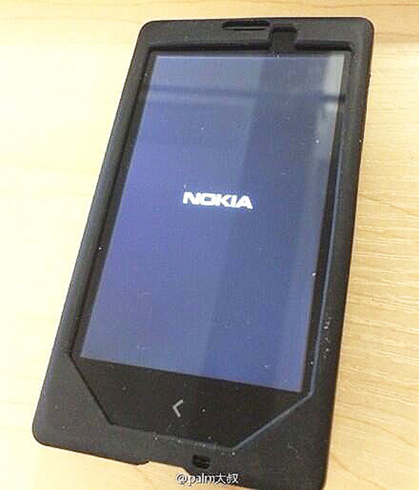 Real photo of Nokia's Android phone from testing phase