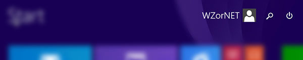 Search & Shutdown Button On Start Screen