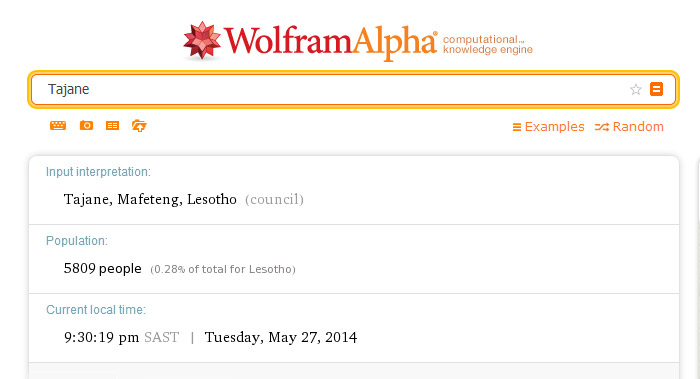 Wolfram|Alpha