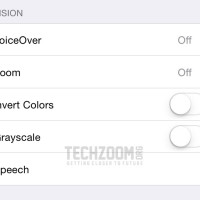 iOS 8 - Gray scale Mode