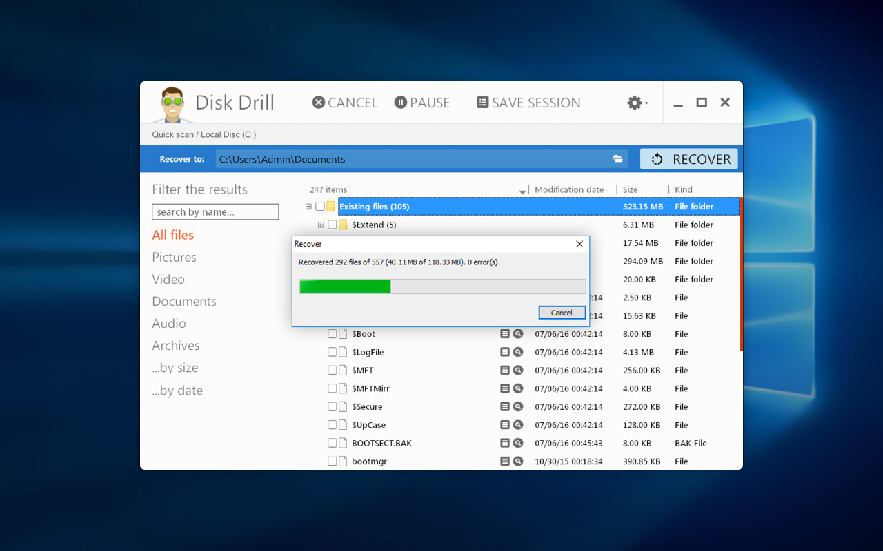How to Restore Deleted Files From Recycle Bin With Data Recovery Program