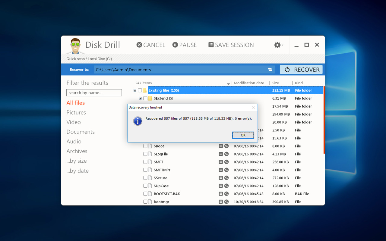 How to Restore Deleted Files From Recycle Bin With Data Recovery Program