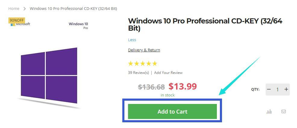 85% OFF, Windows 10 Pro Special Price $11.89 & MS Office 2016 Pro Only $26.93