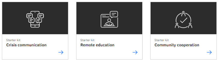 Call for Code: COVID-19 Starter Kits