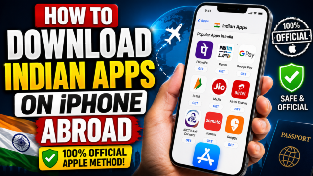 How to Get Indian Apps on iPhone Abroad How to Get Indian Apps on iPhone Abroad