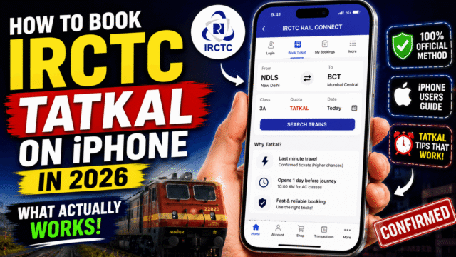 IRCTC Tatkal Booking IRCTC Tatkal Booking