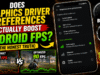 Graphics Driver Preferences on Android