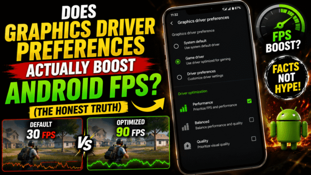 Graphics Driver Preferences on Android Graphics Driver Preferences on Android