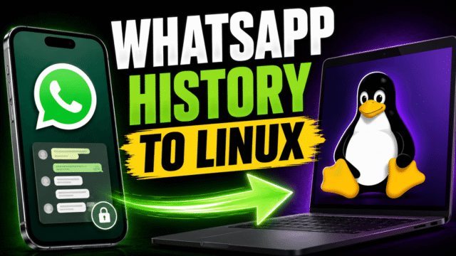 How to Archive iPhone WhatsApp Chats on Linux How to Archive iPhone WhatsApp Chats on Linux