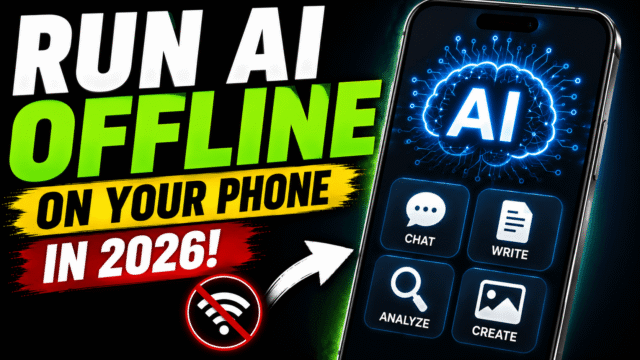 How to Use AI Offline on Your Phone in 2026 without Internet How to Use AI Offline on Your Phone in 2026 without Internet