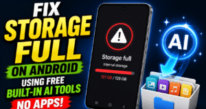 Free Up Android Phone Storage: The AI Cleanup Tools You Already Own Free Up Android Phone Storage