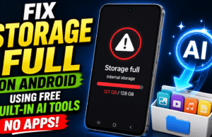 Free Up Android Phone Storage: The AI Cleanup Tools You Already Own Free Up Android Phone Storage