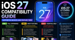 iOS 27 Compatibility Guide: Supported Devices and Feature Tiers iOS 27 Supported Devices