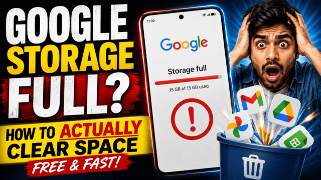 Google Storage Full Google Storage Full