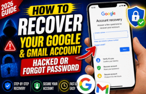 How to Recover Your Google & Gmail Account