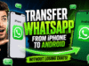 How to Transfer WhatsApp from iPhone to Android (Without Losing Chats!) How to Transfer WhatsApp from iPhone to Android
