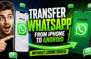 How to Transfer WhatsApp from iPhone to Android