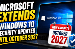 Microsoft Extends Windows 10 Security Updates Until October 2027 Microsoft Extends Windows 10 Security Updates Until October 2027