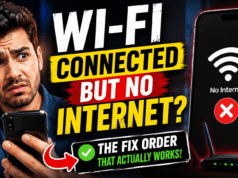 Wi-Fi Connected but No Internet? The Fix Order That Works Wi-Fi Connected but No Internet