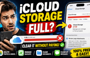 iCloud Storage Full? How to Actually Clear It Without Paying