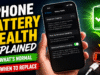 iPhone Battery Health Explained: What’s Normal and When to Replace iPhone Battery Health Explained