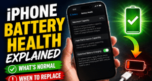iPhone Battery Health Explained: What’s Normal and When to Replace iPhone Battery Health Explained