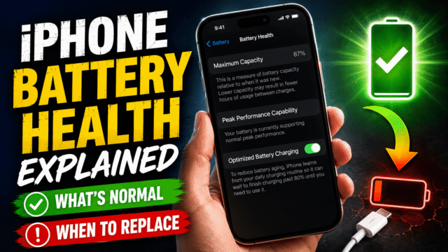 iPhone Battery Health Explained iPhone Battery Health Explained