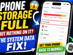 iPhone Storage Full but Nothing on It? The System Data Fix iPhone Storage Full but Nothing on It